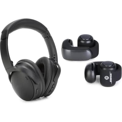 Bose QuietComfort Headphones and Ultra Open Earbuds - Black image 2