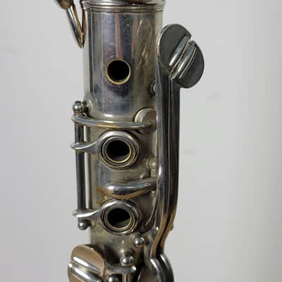 1895 C.G. Conn Double Wall Wonder Clarinet nickel - First year of production image 6