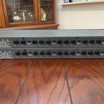 PAIR Aphex 105 4-Channel Logic Assisted Gate w/ Aphex power supplies. TESTED 💫 image 6