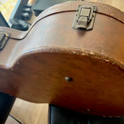 Gibson vintage 50's Lufton case for ES-150, J-200. ES-300,ES-175 case 1950s - brown image 6