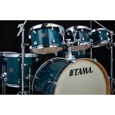 Tama CL72RS-PGHP Superstar Classic Gloss Sapphire Lacebark Pine - Drum Shell Set image 2