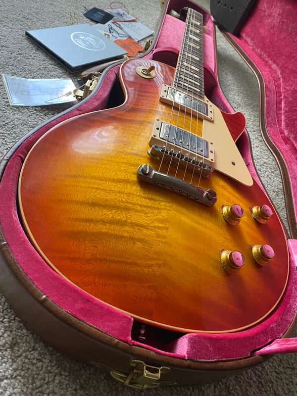 2020 Gibson Custom Shop 60th Anniversary R0 VOS Les Paul Standard 8.8 lbs COA image 1