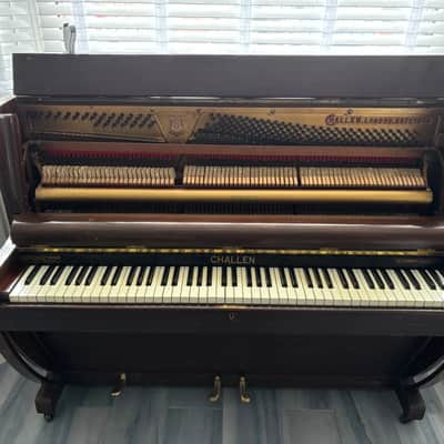 Challen Mandolin Rain Piano 1940's - Mahogany image 4
