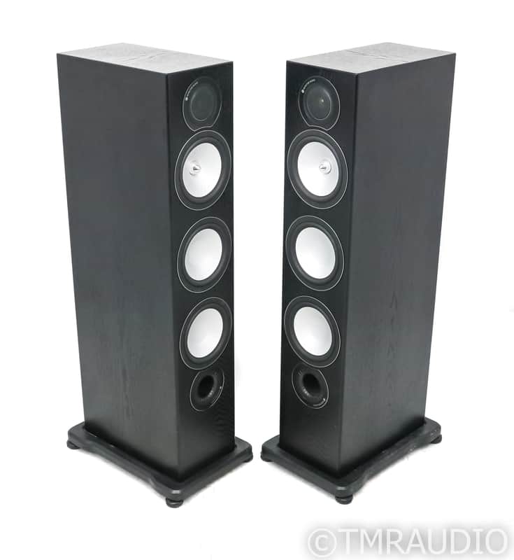 Monitor Audio Silver RX8 Floorstanding Speakers; RX-8; Black Oak Pair image 1