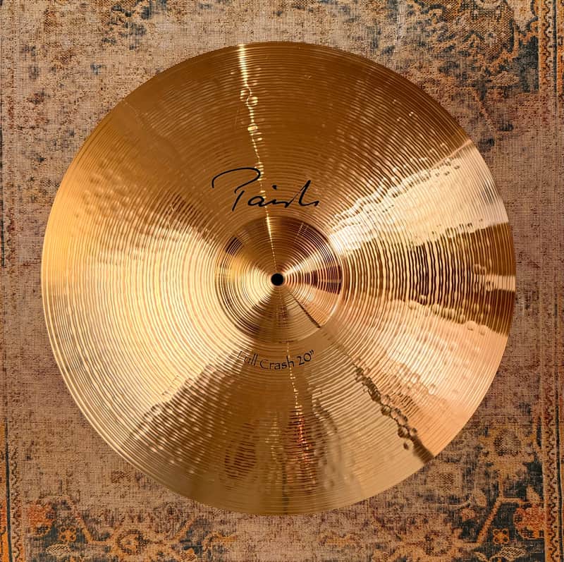Paiste Signature 20” FULL CRASH 2088 g IMMACULATE Shape! Darker Thinner STUNNING! Don’t Guess For $646! HEAR IT! image 1