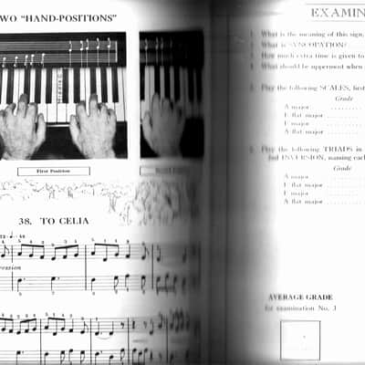 MODERN COURSE For The Piano, The First Grade John Thompson Book Something New, The Study of the Piano, Antique the Willis Music Co. Book image 7