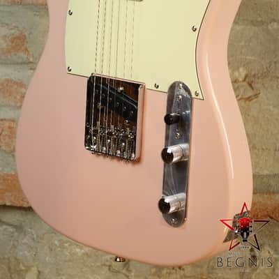 JET GUITARS JT300 PKR - Telecaster Roasted Maple Neck & Rosewood - Pink image 13