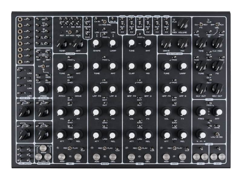 SOMA Laboratory Pulsar-23 Semi-Modular Drum Machine (Black) [USED] image 1