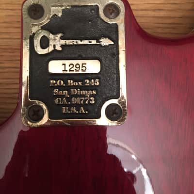 Charvel San Dimas Strat 1982 Flame Maple image 10