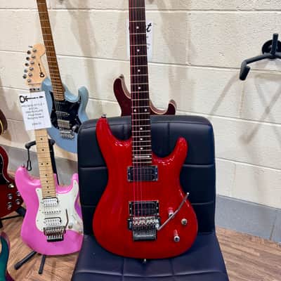 🔥2002🔥 Ibanez JS100 Joe Satriani Signature~ Korean Electric Guitar~ Red~ Floyd imagen 2