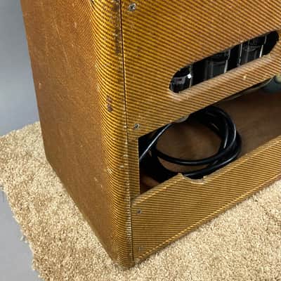 Fender Tweed Tremolux 5E9 Rare 1955 Vintage Narrow Panel Small Box image 7