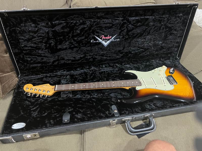 Fender Custom Shop Deluxe Stratocaster 2009 - Birdseye Neck image 1