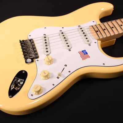 Fender Yngwie Malmsteen Stratocaster Scalloped Maple Fingerboard Vintage White 958 image 1