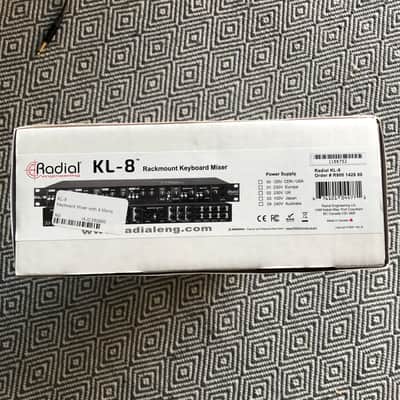 Radial Radial KL-8 Rackmount Keyboard Mixer owned by Eric Cannata of Young the Giant image 10