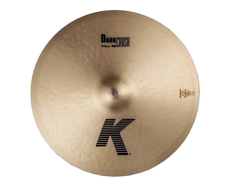 Zildjian 18" K Dark Crash Thin Cymbal image 1