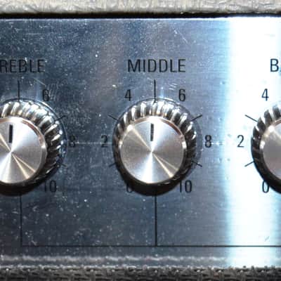 Marshall 2525C JCM 25/50 Guitar Combo Amplifier – Used - Silver Tolex image 5