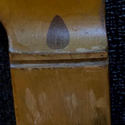 Fender Clive Brown Broadcaster Neck 1950 Blackguard Copy Fender Custom Shop Black Guard Heavy Relic Neck Vintage Masterbuilt Dale Wilson Nachocaster Quality 1951 1952 1953 1954 Danny Gatton Nacho Julian Lage Vibe Nitro Finish image 16