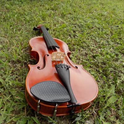 Crow Creek Fiddles Handmade Professional Violin, Red-Brown, With Beautifully Flamed Maple! image 10