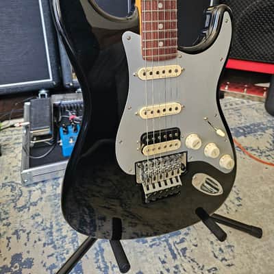 Fender American Ultra Luxe Stratocaster Floyd Rose HSS 2021 - MINT - MINT - Present - Mystic Black image 2