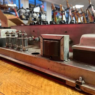 Vox AC-30/6 B JMI Amp Head Re-Housed 1963 - Black Tolex image 20