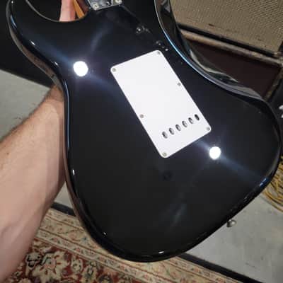 Fender Jimmy Vaughn Partscaster Stratocaster 2012 - Black W/ Rosewood Neck and HSC (C016-24) image 15