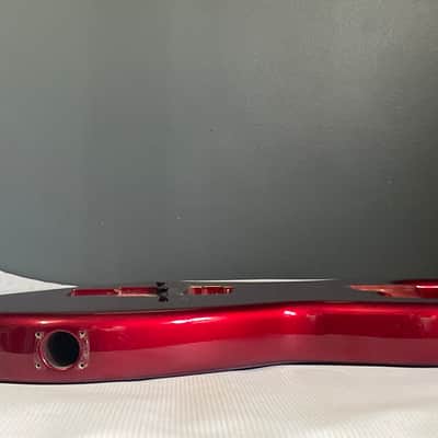 1980's Made in Japan Kramer F-1000 Candy Apple Red Single Pickup Guitar Body Floyd Ready image 22