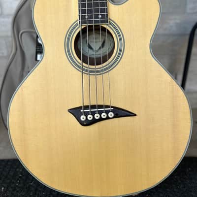 Dean BEADG 5-String Cutaway Acoustic-Electric Bass 2010s - Natural image 2