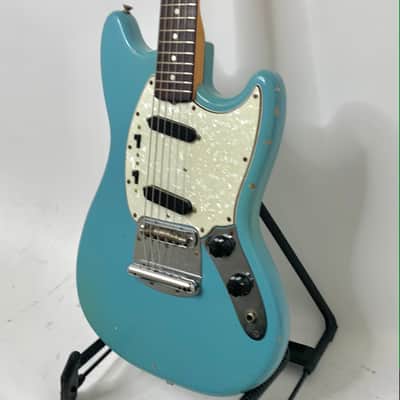 Fender Mustang L Series Pre CBS Kluson Tuners 1965 - Daphne Blue image 2