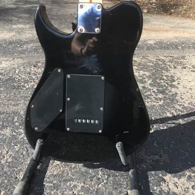 Squier Bullet 1 Japan Telecaster 1980s Black image 10