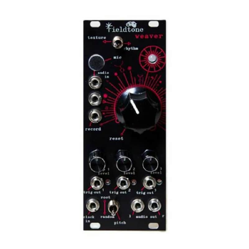 Fieldtone Weaver One Knob Instant Sampler Module (black) (B-STOCK) image 1