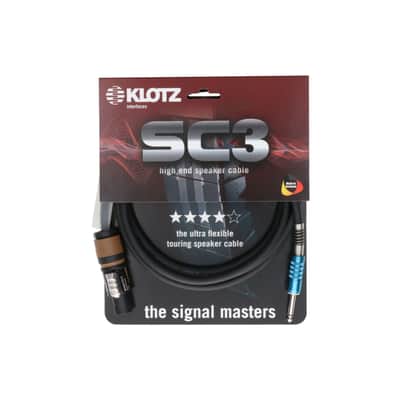 Klotz SC3-L2FP0500 Lautsprecherkabel 5 m - Speaker Cable image 3