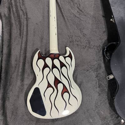 Gibson SG Standard '61 2022 custom painted Flame relic image 17
