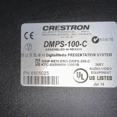 Immagine Crestron DMPS-100-C DigitalMedia Presentation System 100MSIP-REM-ERO-DMPS-300-C - 8