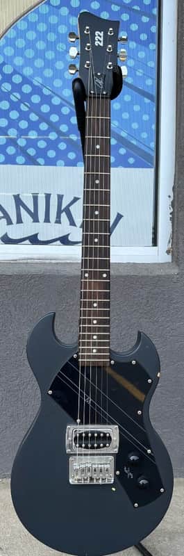 First Act 222 Black Electric Guitar - Adam Levine style - Used image 1
