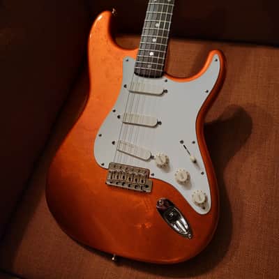 Fender John Cruz Custom Shop NAMM 2005 One Of One Tangerine Gold Flake Stratocaster image 2
