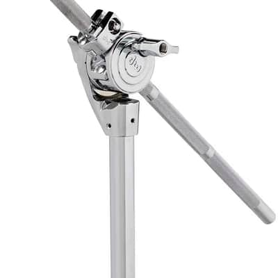 DW DWCP5700 5000 Series Heavy Duty Double-Braced Boom Cymbal Stand - Chrome image 2