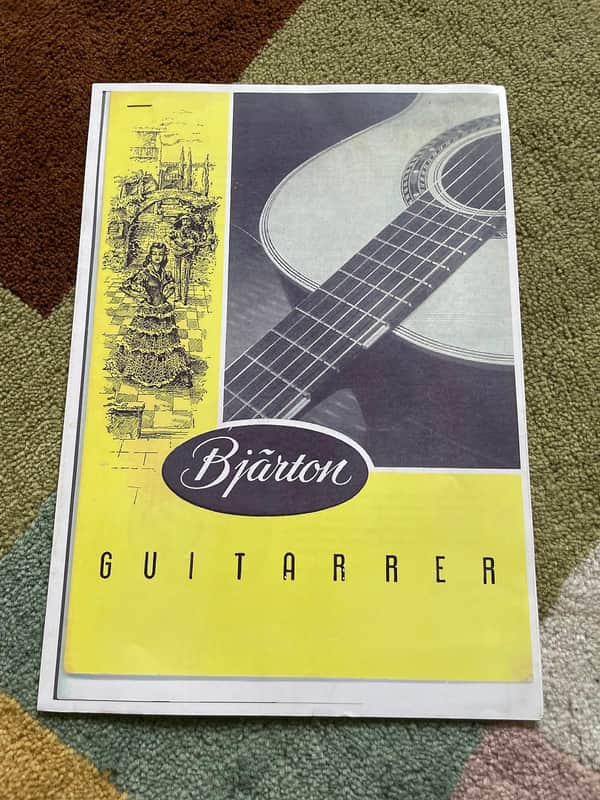 Bjarton 1950s reprinted catalogue [scanned and printed] image 1