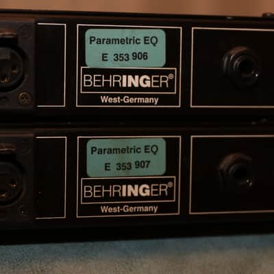 Behringer 5-band parametric equalizer / peq 305 / Vintage / 2 pieces image 6