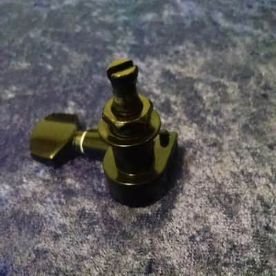 1990s Ibanez Gotoh Black Tuners R-hand 6 in Line Tuners image 5