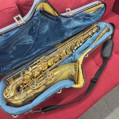 Selmer Super Action 80 Tenor Sax 1984 - Brass image 1