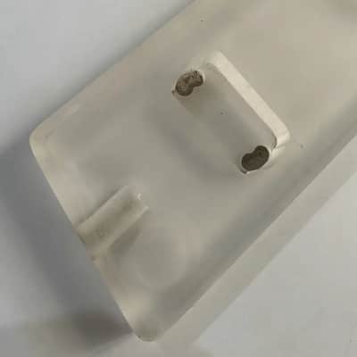 Solid Transparent Acrylic Travel Electric Guitar Body DIY Project image 3
