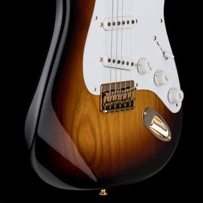 Fender Custom Shop Limited Edition 1954 Hardtail Stratocaster NOS - Wide Fade 2 Tone Sunburst #0321 image 6