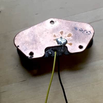 Vintage Fender Electric Guitar Bridge Flat Pole Pickup Tele Japan MIJ Telecaster image 3