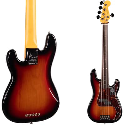 Fender American Professional II Precision Bass V 5-String 3-Color Sunburst (186) image 7