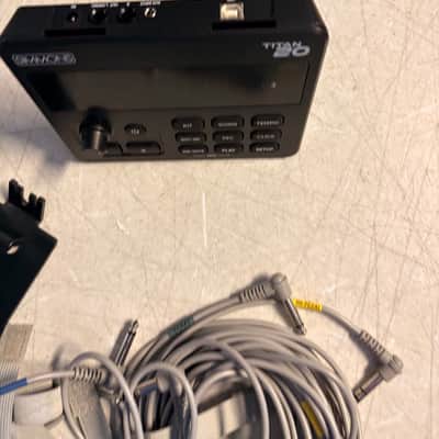 Simmons Titan 20 electric drum module with wire harness and tray image 3