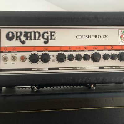 Orange Crush Pro 120 2-Channel 120-Watt Guitar Amp Head 2013 - 2023 - Black image 2