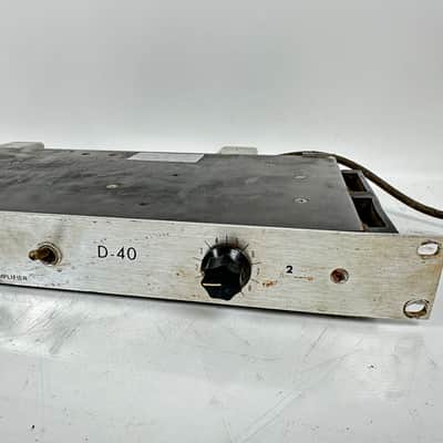Crown D-40 Modified Amplifier w/ x2 UTC A-20 Transformers image 3