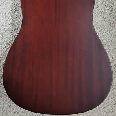 Luna Wabi Sabi Dreadnought Satin Finish Solid Spruce Top Acoustic Guitar image 2