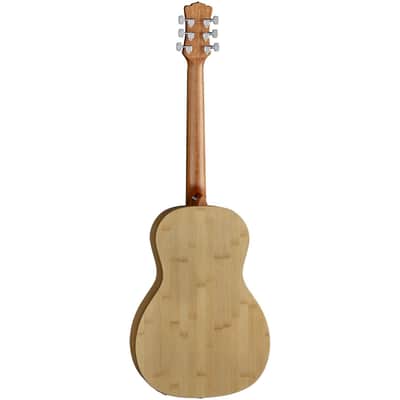 Immagine Luna WL Bamboo Parlor Acoustic Guitar w/Preamp - 2