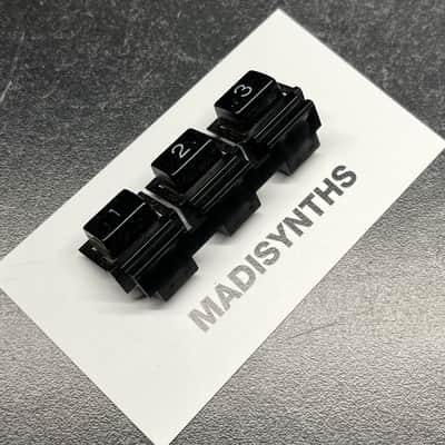 ORIGINAL Yamaha 3P “1 2 3” Buttons Set (VI524400) for SY55